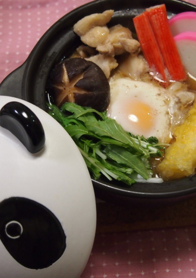 出汁が旨いっ！簡単！熱々鍋焼きうどん-レシピのメイン写真