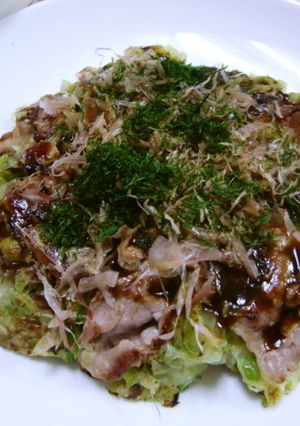 ★簡単！山芋の入った＊お好み焼き＊です♪-レシピのメイン写真