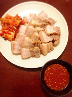 簡単 韓国 蒸し豚 酢味噌(チョジャン)-レシピのメイン写真