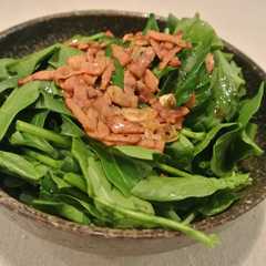 รูปของ ほうれん草のホットサラダ