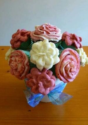 カップケーキのブーケ-レシピのメイン写真