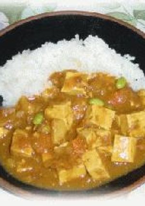 簡単15分！豆腐とツナのヘルシーカレー-レシピのメイン写真