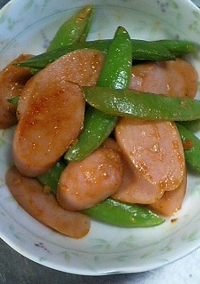 魚肉ソーセージと野菜の炒めもん-レシピのメイン写真