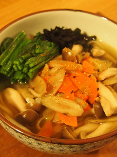 根菜ときのこのうどん-レシピのメイン写真