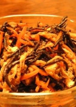 手間いらず・茎ひじきの煮もの-レシピのメイン写真