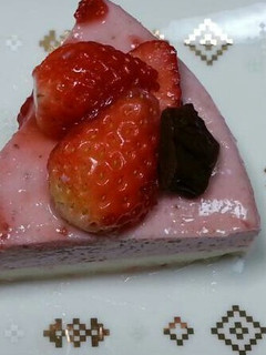 イチゴとクリームチーズのムースケーキ-レシピのメイン写真
