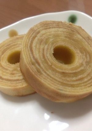 簡単＊本格＊美味しいバームクーヘン♡*-レシピのメイン写真