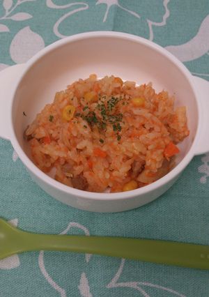 離乳食完了期～☆にんじんピラフ-レシピのメイン写真