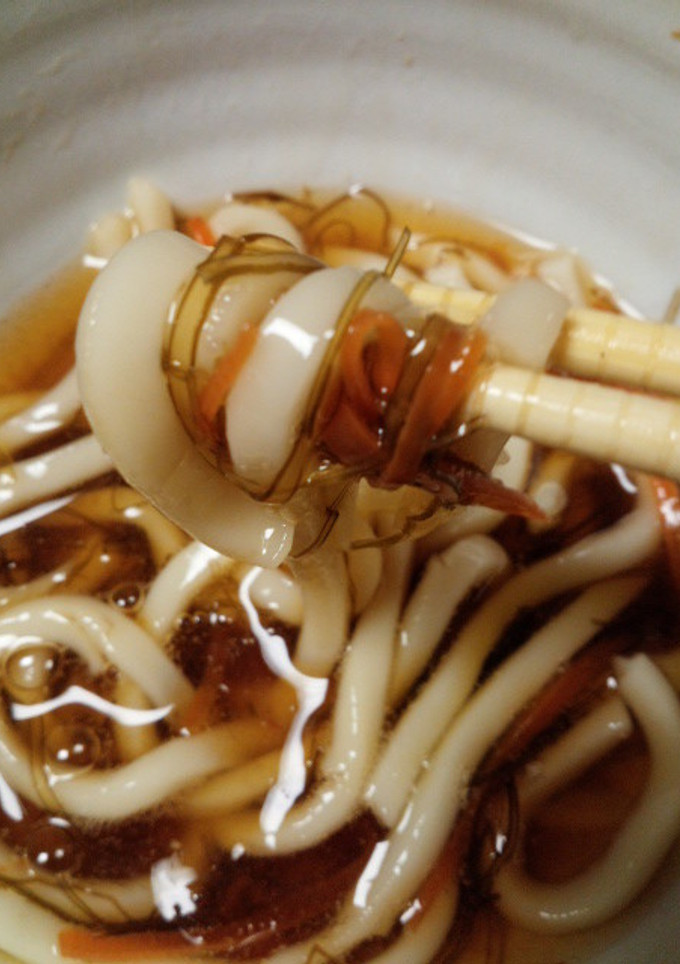 簡単！数の子松前漬入り冷やしうどん-レシピのメイン写真