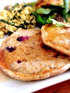 【卵•牛乳なし】アメリカ風パンケーキ-レシピのメイン写真