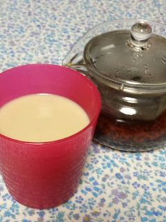 スタバみたいなほうじ茶ソイラテ♡-レシピのメイン写真