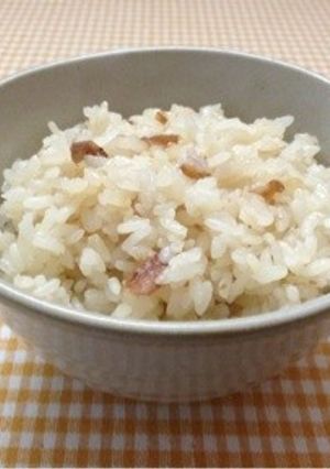 梅炊き込みごはん-レシピのメイン写真