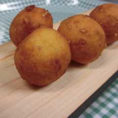 A picture of さつまいもボール.