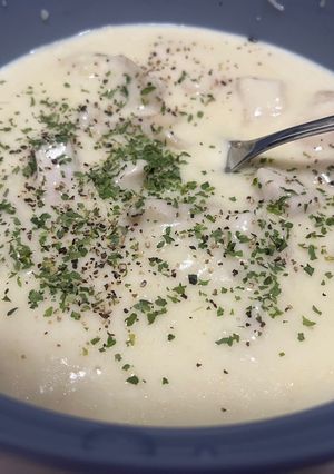 レンジで簡単シュクメルリもどき-レシピのメイン写真
