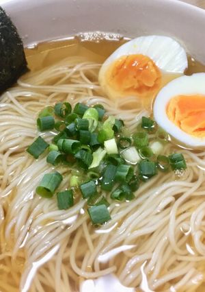 素麺で醤油ラーメン-レシピのメイン写真