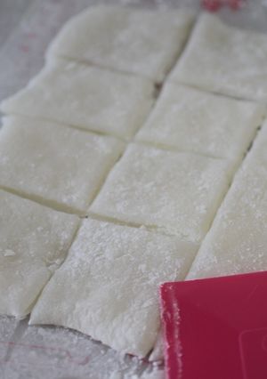 レンジで簡単♪白玉粉で求肥シート-レシピのメイン写真