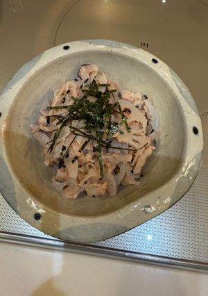 れんこんのたらこスプレッド和え-レシピのメイン写真