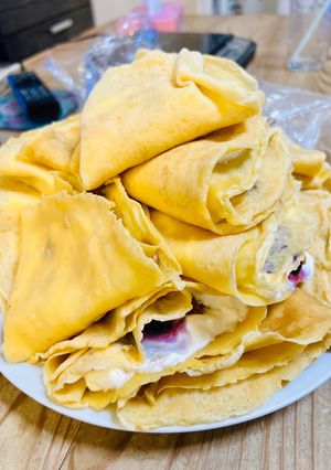 もっちりクレープ♪店より美味いと話題なの-レシピのメイン写真