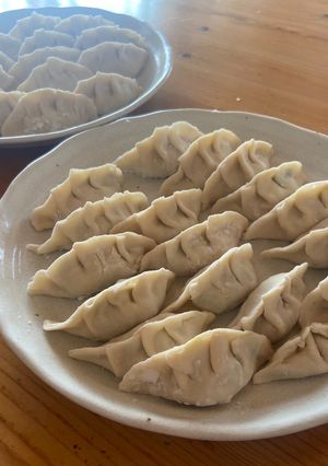 皮からぜ〜んぶ手作り餃子♡-レシピのメイン写真
