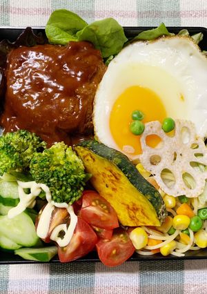 3/11ヨッチャン☆ロコモコお弁当-レシピのメイン写真