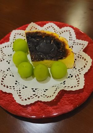 超絶簡単！米粉de濃厚バスクチーズケーキ-レシピのメイン写真