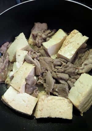 簡単★豚肉豆腐(ぶたにくどうふ)-レシピのメイン写真