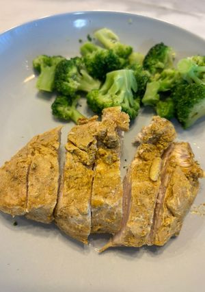 【炊飯器】自家製サラダチキンカレー風味-レシピのメイン写真