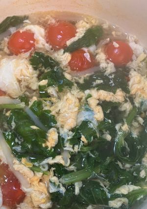 セロリとトマトのスープ-レシピのメイン写真