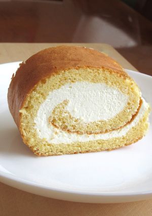 〖 ヨーグルトクリームロールケーキ 〗-レシピのメイン写真