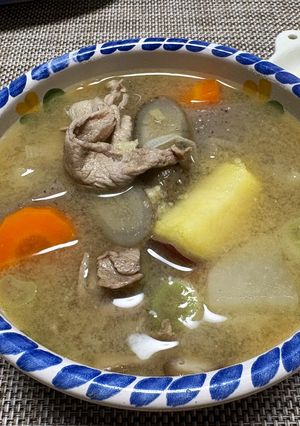 我が家の豚汁-レシピのメイン写真