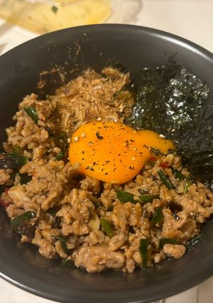 台湾まぜそば　（うどんバージョン）-レシピのメイン写真