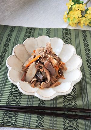 162.ゆで干し大根と豚の炒め煮-レシピのメイン写真