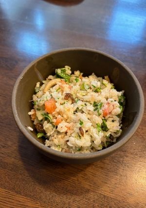 コシアブラと山菜とサーモンのちらし寿司-レシピのメイン写真