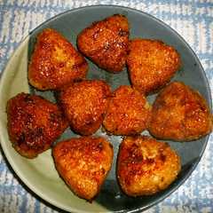 残りご飯de　焼きおにぎり△-レシピのメイン写真