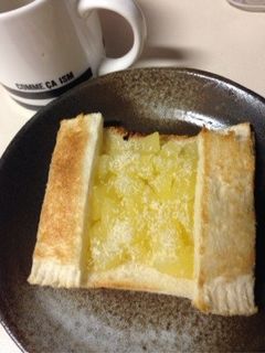 アップルパイ風トースト-レシピのメイン写真