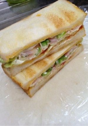 簡単焼きサンド-レシピのメイン写真