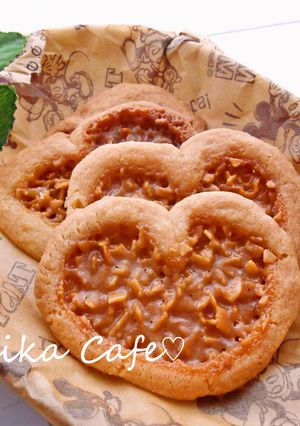 ハートのフロランタンクッキー♡-レシピのメイン写真