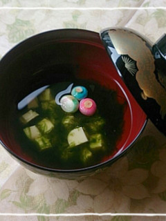 青海苔と豆腐のおすまし-レシピのメイン写真