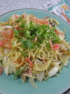 サクラエビの塩焼きそば-レシピのメイン写真