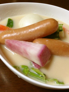 おかず✳︎豆乳スープ-レシピのメイン写真