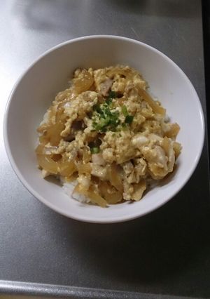 フライパン＆めんつゆで親子丼♥-レシピのメイン写真
