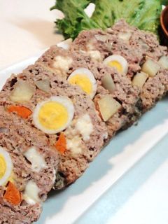 介護食【簡単豪華なミートローフ】-レシピのメイン写真