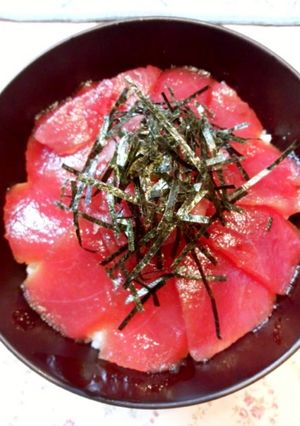 鉄火丼-レシピのメイン写真