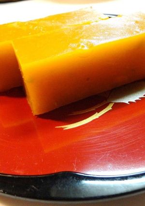介護食【簡単やわらか かぼちゃようかん】-レシピのメイン写真
