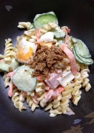 金ごますりごまのマカロニサラダ-レシピのメイン写真