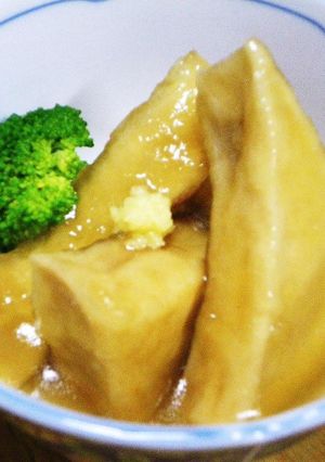 介護食【とろ～り 高野豆腐のオランダ煮】-レシピのメイン写真