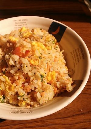簡単すぎる!鮭チャーハン-レシピのメイン写真