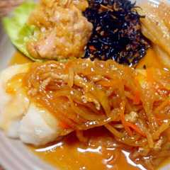 รูปของ 魚のあんかけ （切り干し大根リメイク）