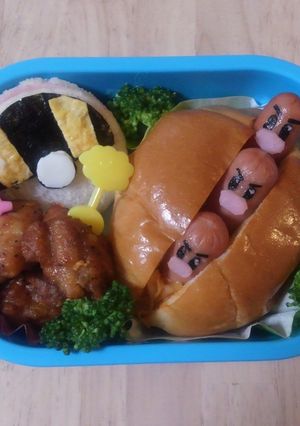 ☆キャラ弁☆ ポケモン ダグトリオ-レシピのメイン写真