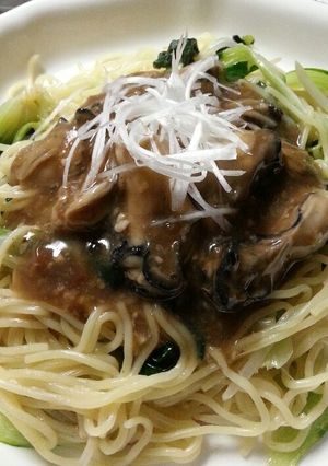 カキそば-レシピのメイン写真